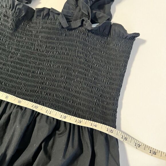 COPY - Hill House Sz L The Ellie Nap Cotton Poplin Tiered Smocked Midi Dress Bl… - Picture 11 of 12